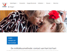 Tablet Screenshot of mimakkus.nl